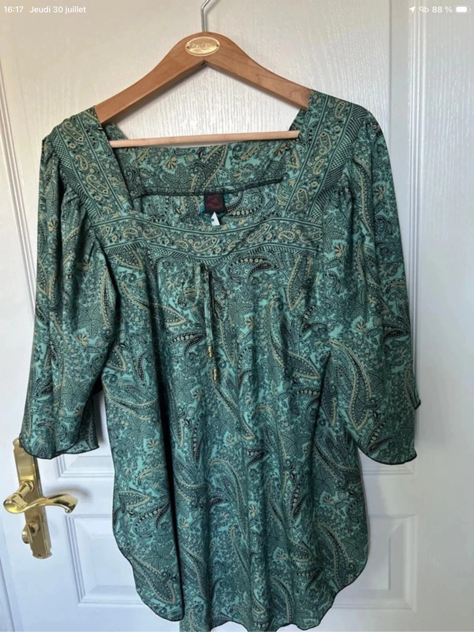 BLUSA ÚNICA MANGAS 3/4 IR SIMPLEMENTE 💕 – photo 2